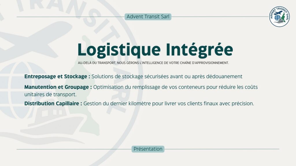 Logistique intégré